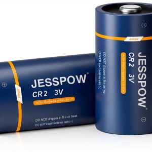 CR2 3V Lithium Battery JESSPOW Camera UL Certified-0