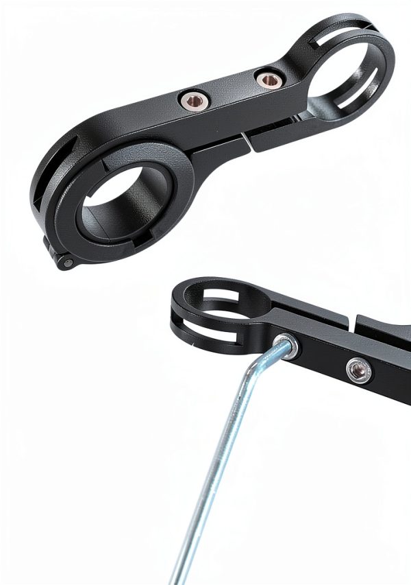 XNX Bike Lighting Extension Bar 31.8mm Aluminum Alloy-7