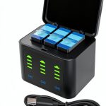 Gopro Hero 12 Battery Charger by Fancy Buying-0