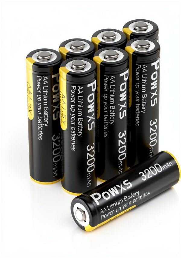 AA Lithium Battery POWXS 3200mAh for Cameras-0