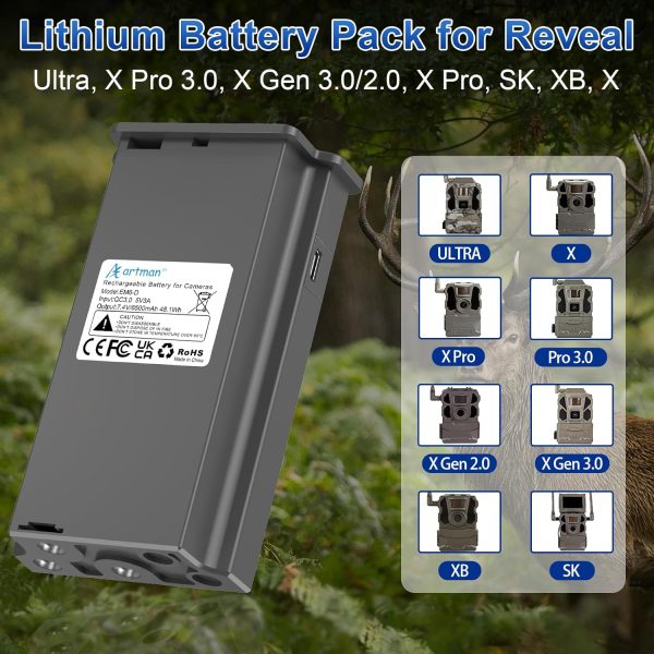 Artman Reveal 6500mAh Battery Pack Camera Power-1