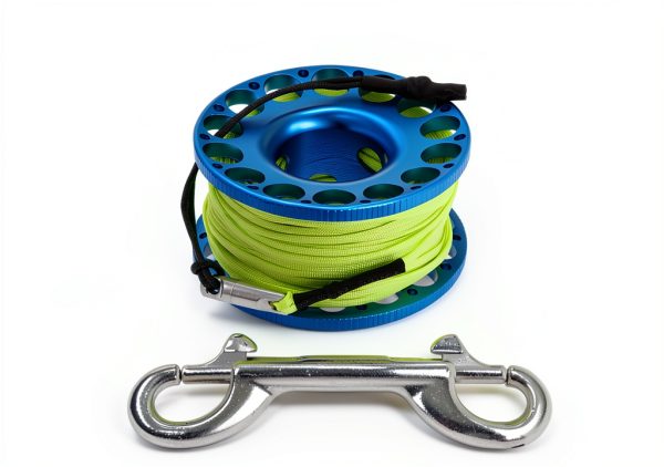 YUNNLEZT Blue Aluminum Scuba Diving Reel-5