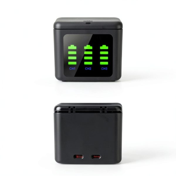 Gopro Hero 12 Battery Charger by Fancy Buying-2