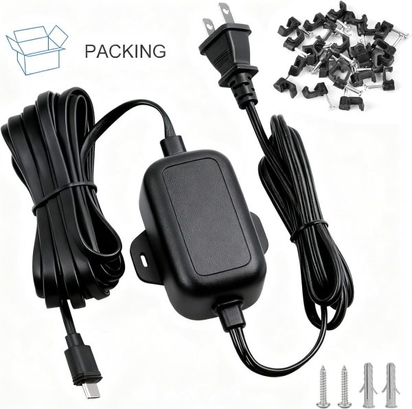 Ring Camera Power Cable ALERTCAM USBC 25ft-6