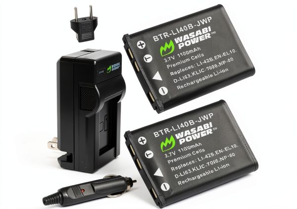 Wasabi Power Camera Batteries for Kodak KLIC-7006-0