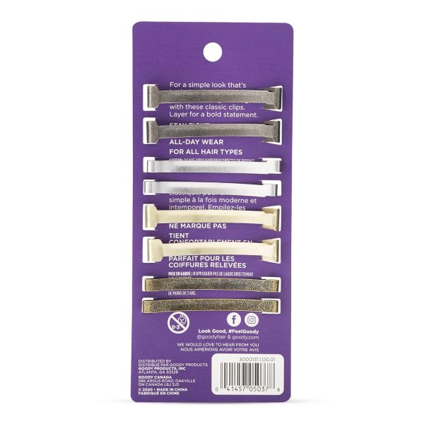 Goody Stay Tight Hair Barrettes for Women-1