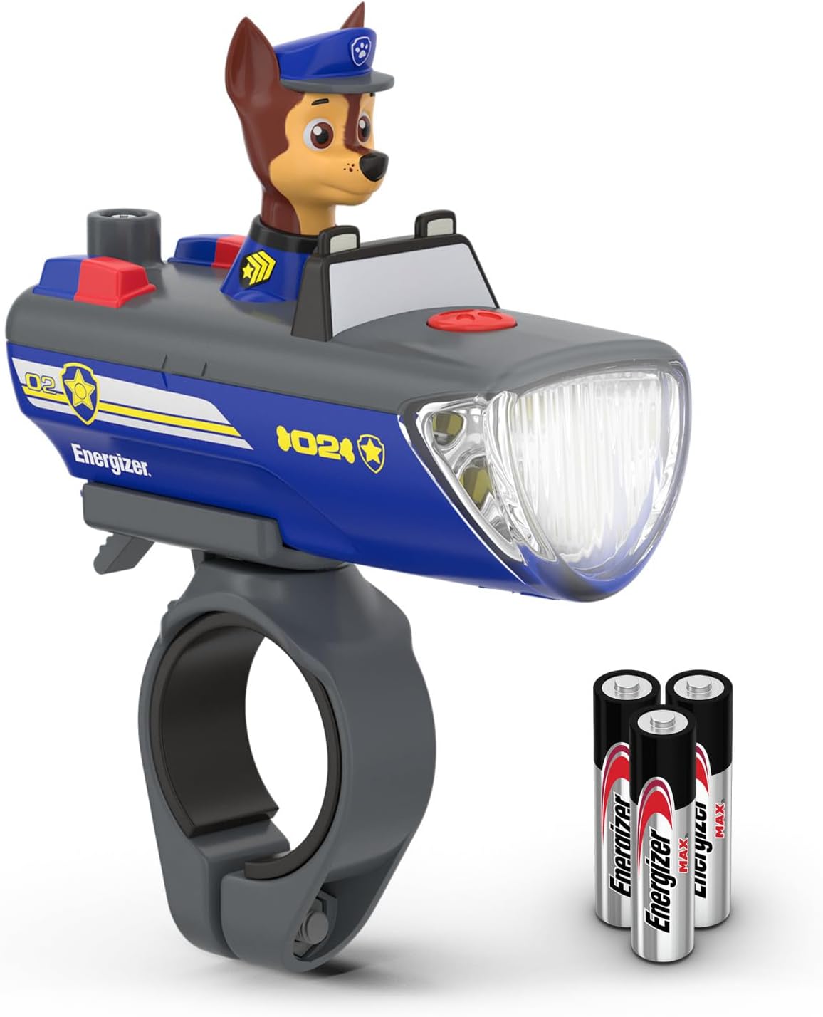Energizer PAW Patrol Bike Light on a bike