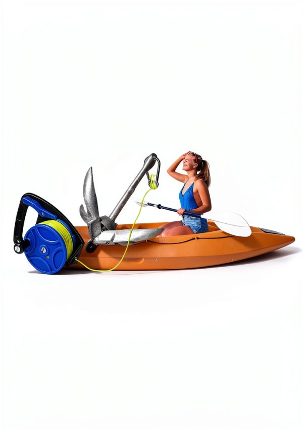 Pluzluce Diving Reel Blue 270ft Nylon Manual-2