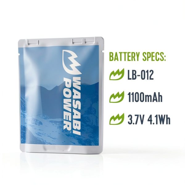 Wasabi Power Camera Batteries for Kodak KLIC-7006-1
