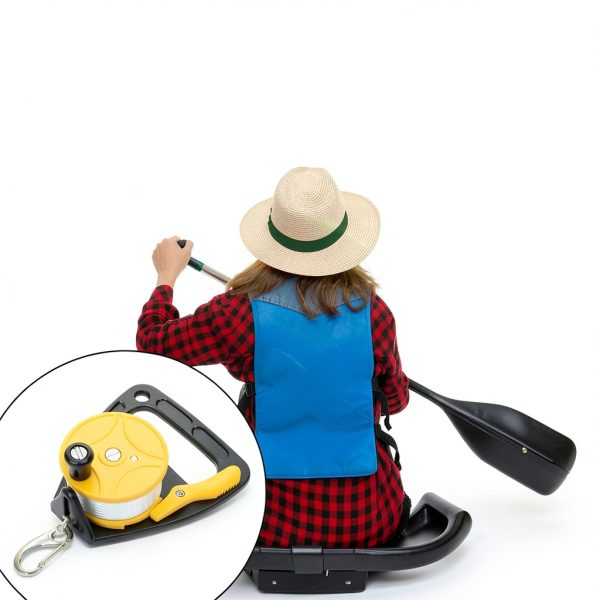 Lwuey Yellow ABS Plastic Diving Reel Sports Outdoors-1