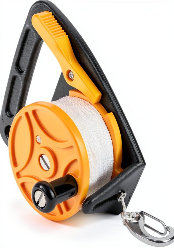Lwuey Yellow ABS Plastic Diving Reel Sports Outdoors-0