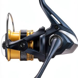 Shimano Sahara Spinning Fishing Reel Black Aluminum-0