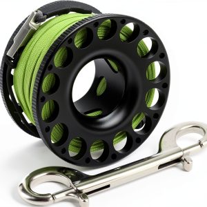Diving Reel Pecihiko Aluminum Scuba Green-0