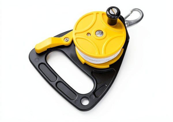Lwuey Yellow ABS Plastic Diving Reel Sports Outdoors-5