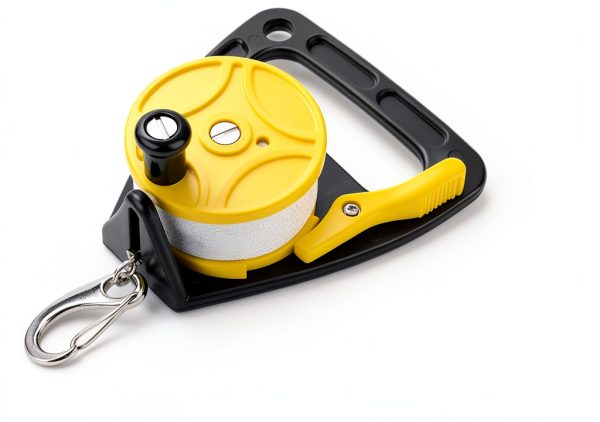 Lwuey Yellow ABS Plastic Diving Reel Sports Outdoors-6