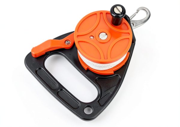 Naroote Diving Reel Orange ABS Nylon Manual 46m-5
