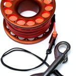 DiveTec Diving Reel Aluminum Modern Design Orange-0