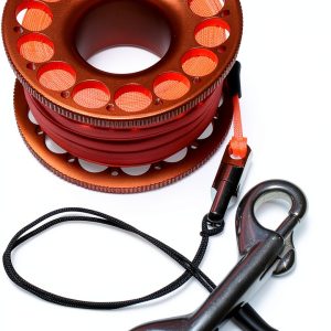 DiveTec Diving Reel Aluminum Modern Design Orange-0