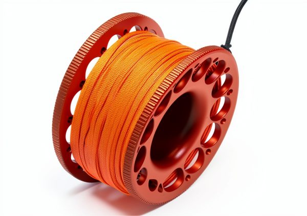 DiveTec Diving Reel Aluminum Modern Design Orange-2