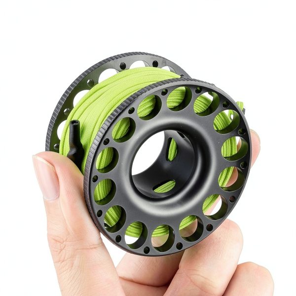 Diving Reel Pecihiko Aluminum Scuba Green-4