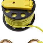Innovative Scuba Brass Dive Reel for Cave Wreck Diving-0