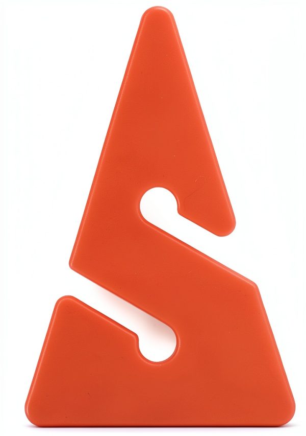Tnfeeon Dive Line Arrow Marker Orange ABS Compact 2.76" x 1.57"-6