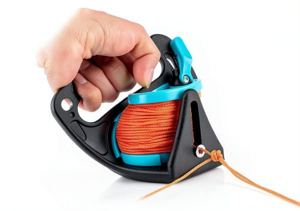 Diving Reel Owekfifv Blue+Orange Line 45m Capacity Model REE-02-1