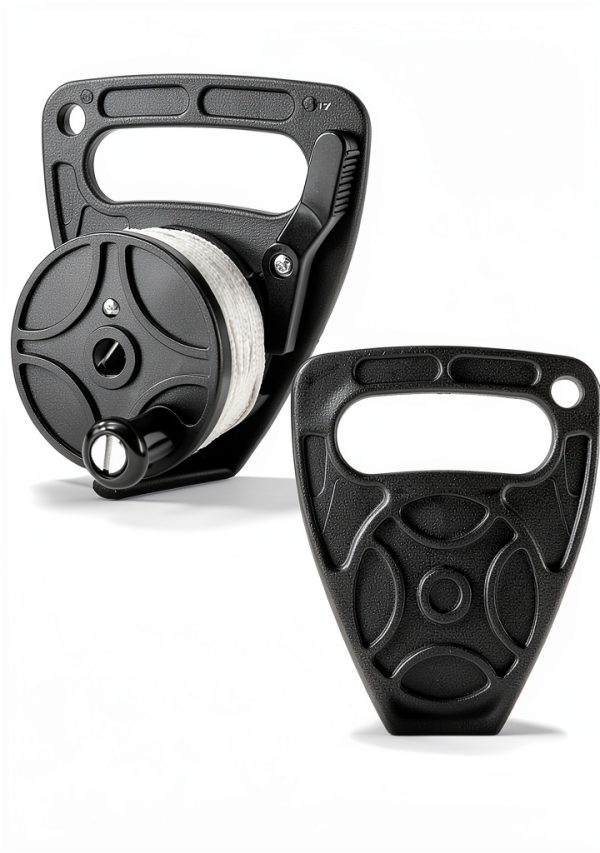 Diving Reel Pecihiko vdf-1 Black Reel with White Line 150ft-6