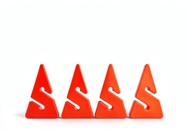 Tnfeeon Dive Line Arrow Marker Orange ABS Compact 2.76" x 1.57"-2