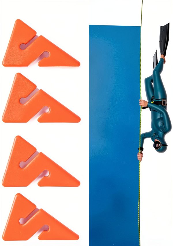 Tnfeeon Dive Line Arrow Marker Orange ABS Compact 2.76" x 1.57"-1