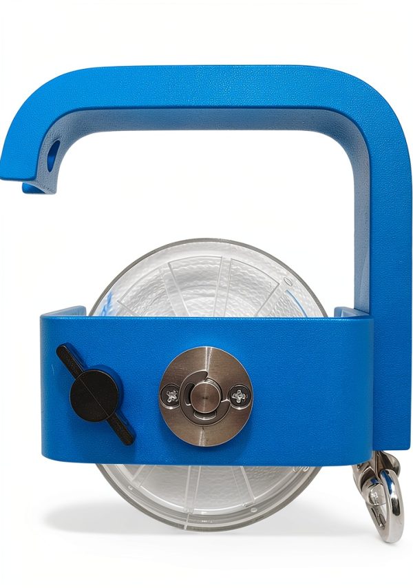 Saekodive Dive Reel AR-14 150ft Blue Metal Wall‑Mount Manual Reel-1