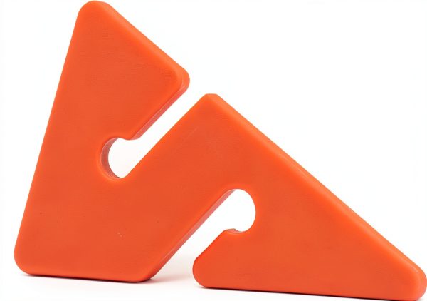 Tnfeeon Dive Line Arrow Marker Orange ABS Compact 2.76" x 1.57"-3