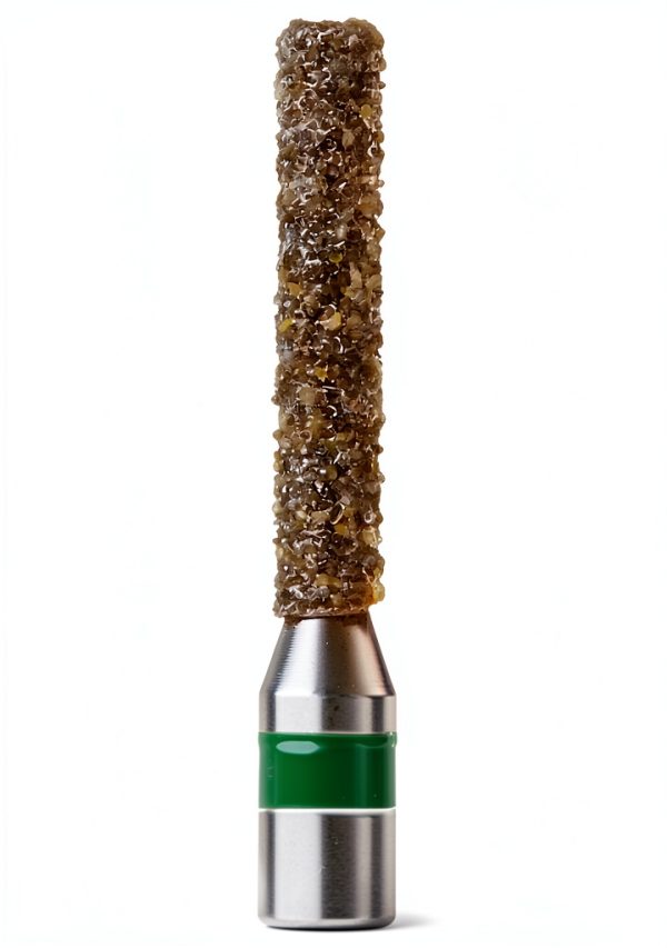 Diamond Burs V-837/012C Economic Line, Flat End Cylinder, Pack of 10-1