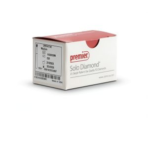 Premier Dental H330008M Solo FG #330 Medium Grit Diamond Burs 25 Pack-0