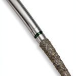 Burs 856L/016C 1.6mm by DENTALREE Pack of 5 Natural Diamond Coarse-0