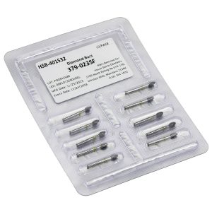 FG Football Super Fine Grit Diamond Burs House Brand Dentistry 10pcs-0