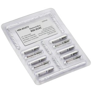 HSB FG 856-016C Round End Taper Coarse Grit Diamond Burs 10 Pack-0