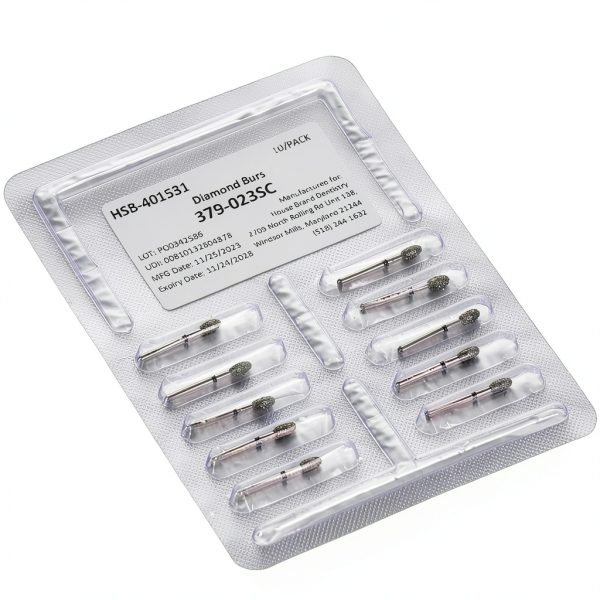 Football Super Coarse Grit Diamond Burs House Brand Dentistry Dental-0