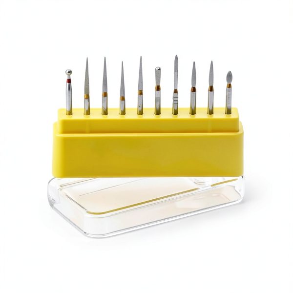 Diamond Burs FG High Speed Drill Polishing Kit Kouyot 2 Boxes-1