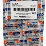 Defend Diamond Football 10pc Coarse Green Dental Burs by MyDent-0
