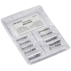 Diamond Burs 10/Pk Round End Taper Coarse Grit House Brand Dentistry-0