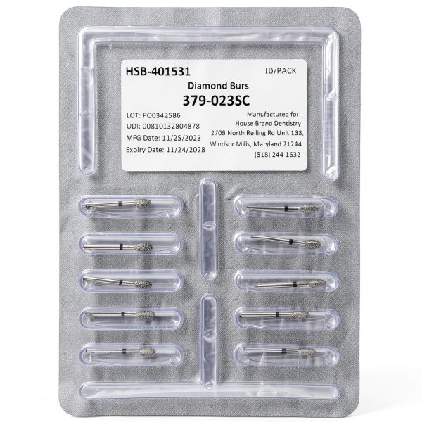 Football Super Coarse Grit Diamond Burs House Brand Dentistry Dental-1